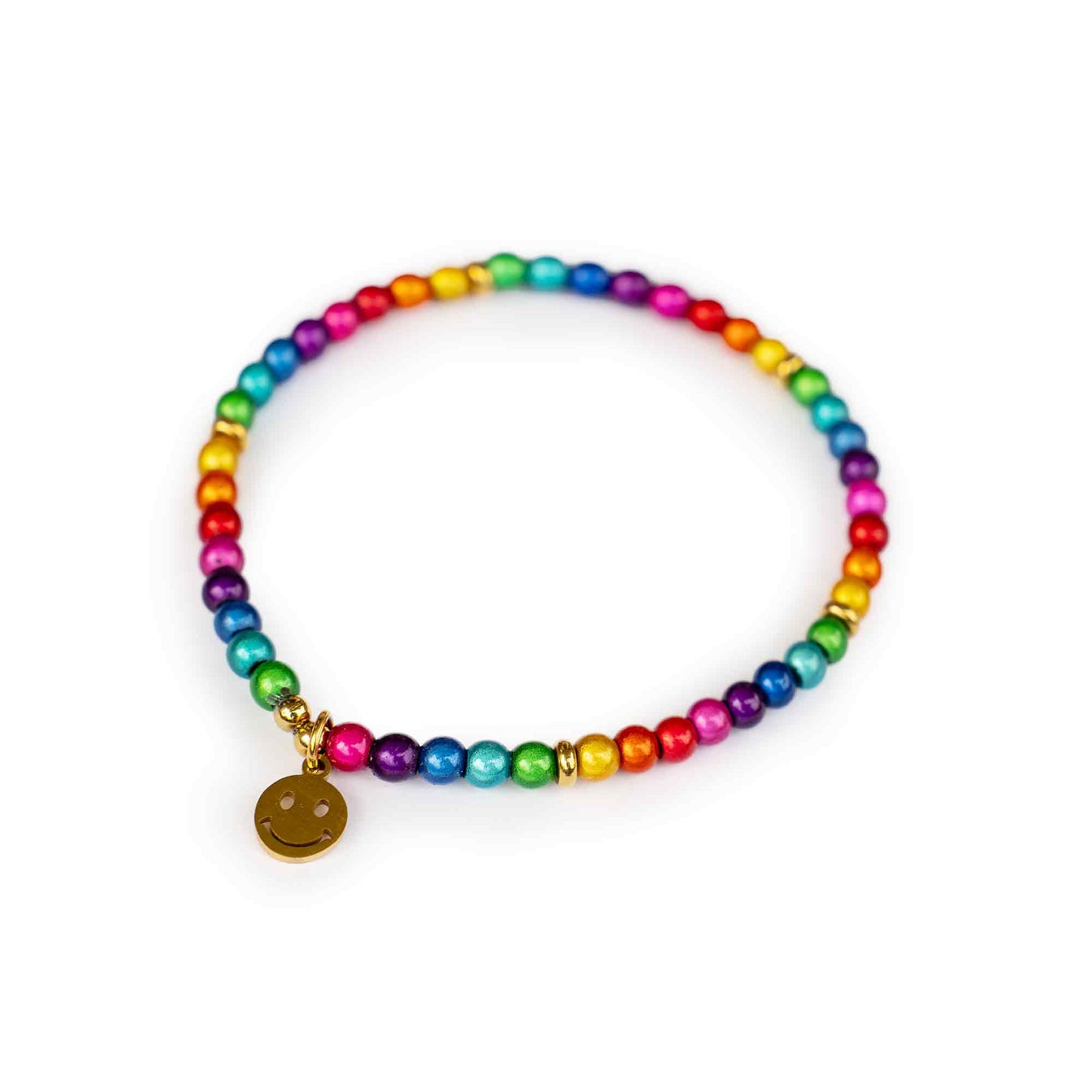 Armband "rainbow smile" mit 3D Effekt
