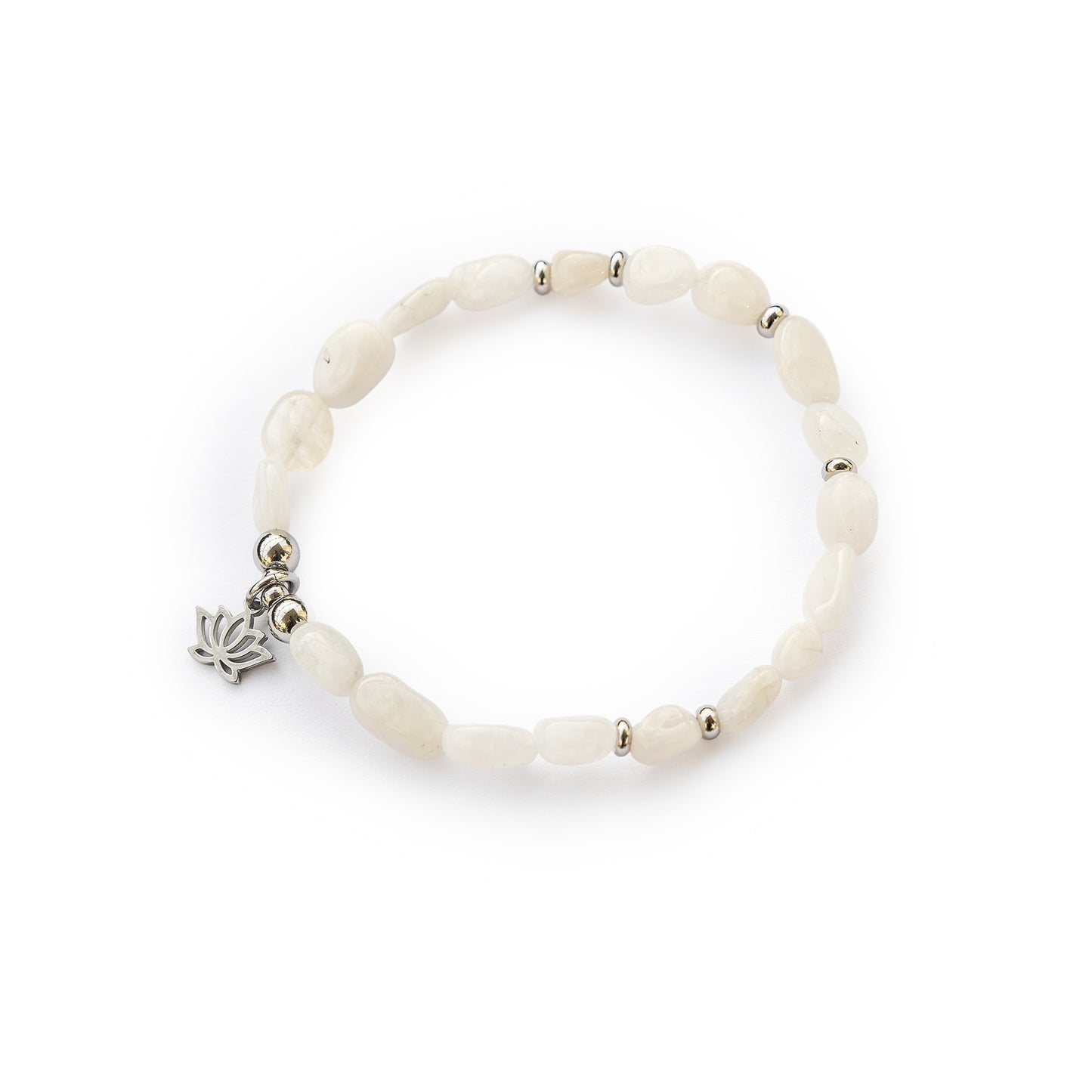 Armband "namasté" aus Natursteinperlen