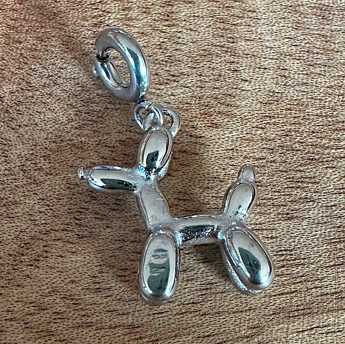 Charm "Hund" (in Gold oder Silber)