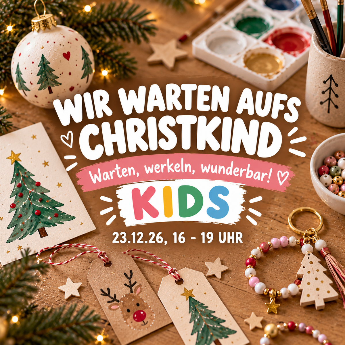WIR WARTEN AUFS CHRISTKIND - 24.12.26