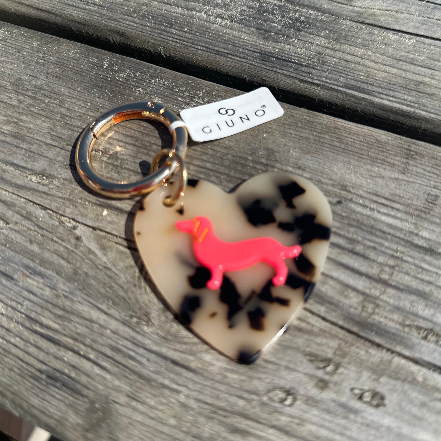 Statement Key Pop "Dackel" pink