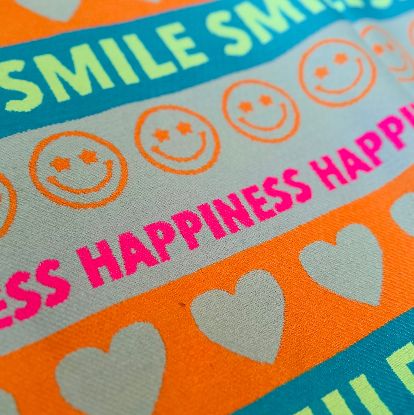 XXL-TUCH "HAPPINESS" (bunt)