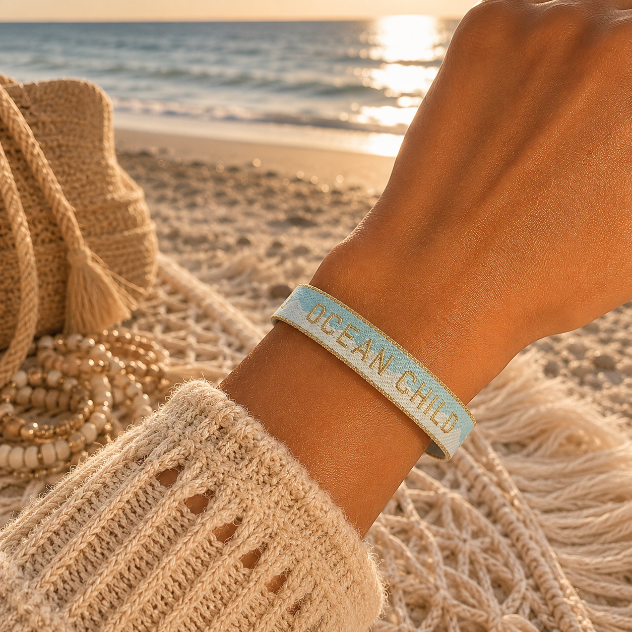Boho Armband in Neonfarben, Festival Ibiza armband, Boho Freundschaftsarmband, OCEAN CHILD