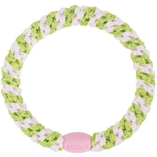 KKNEKKI (Haar)Band (BALLET PINK LIME GLITTER STRIPE)