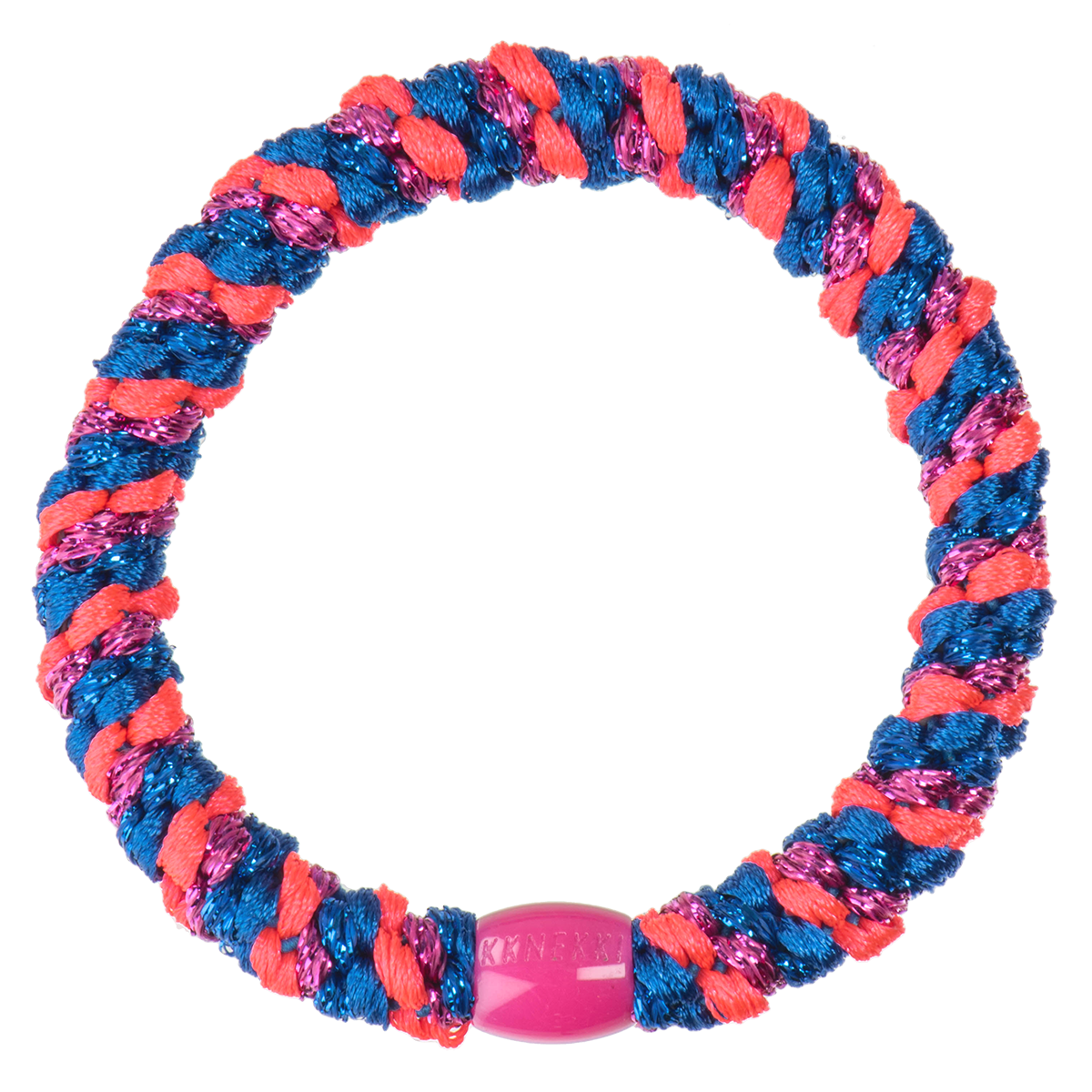 KKNEKKI (Haar)Band (MIX ELECTRICBLUEPINK GLITTER)