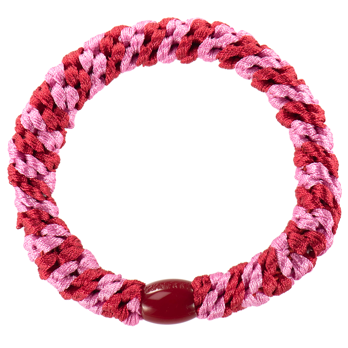 KKNEKKI (Haar)Band (RED BUBBLEGUM STRIPE)