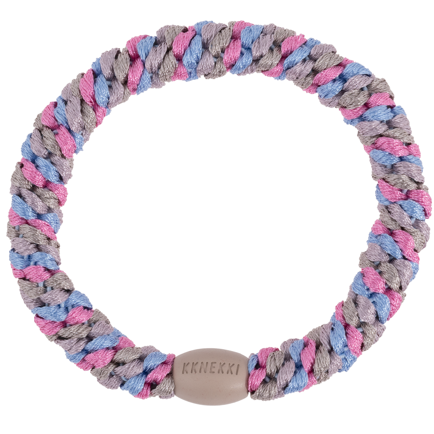 KKNEKKI (Haar)Band ( MIX SKY BLUE PINK GLITTER)