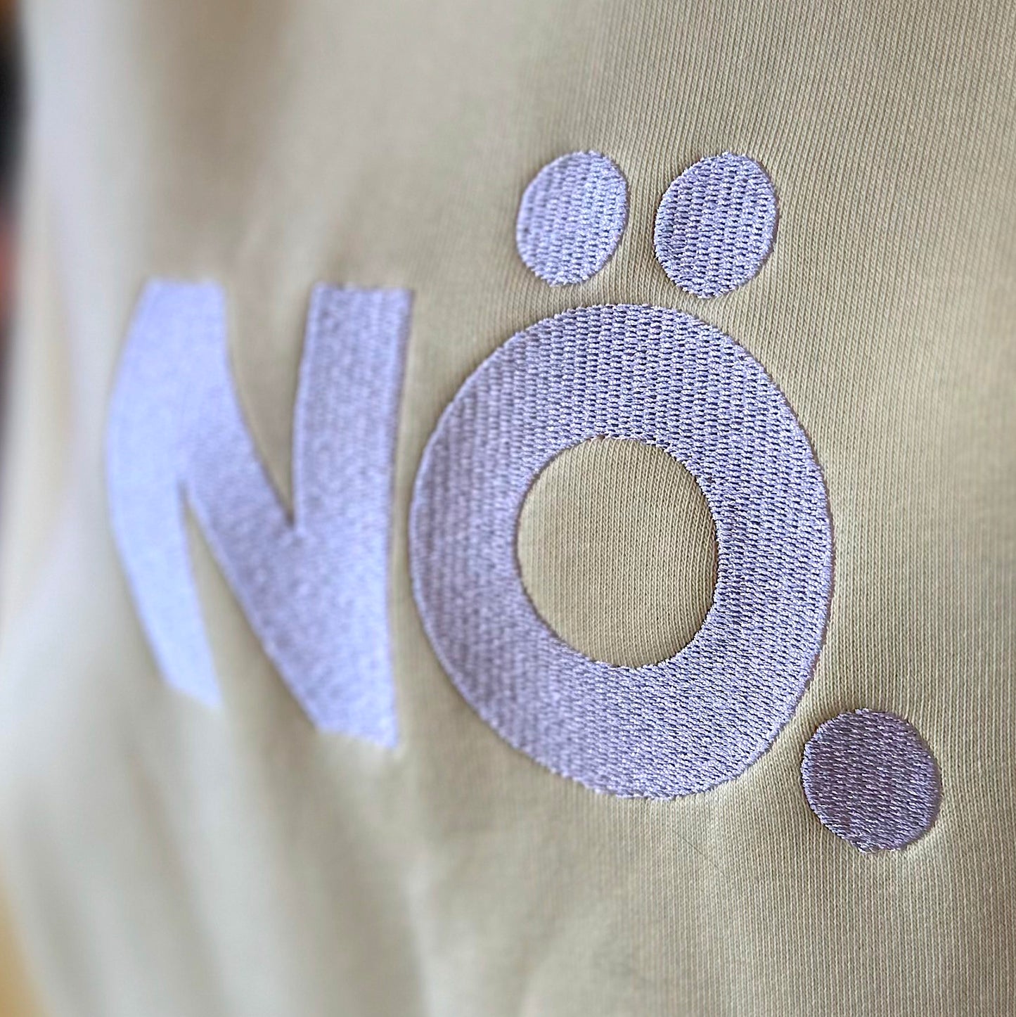 Kuschel-Hoodie "NÖ" in Gelb (onesize)