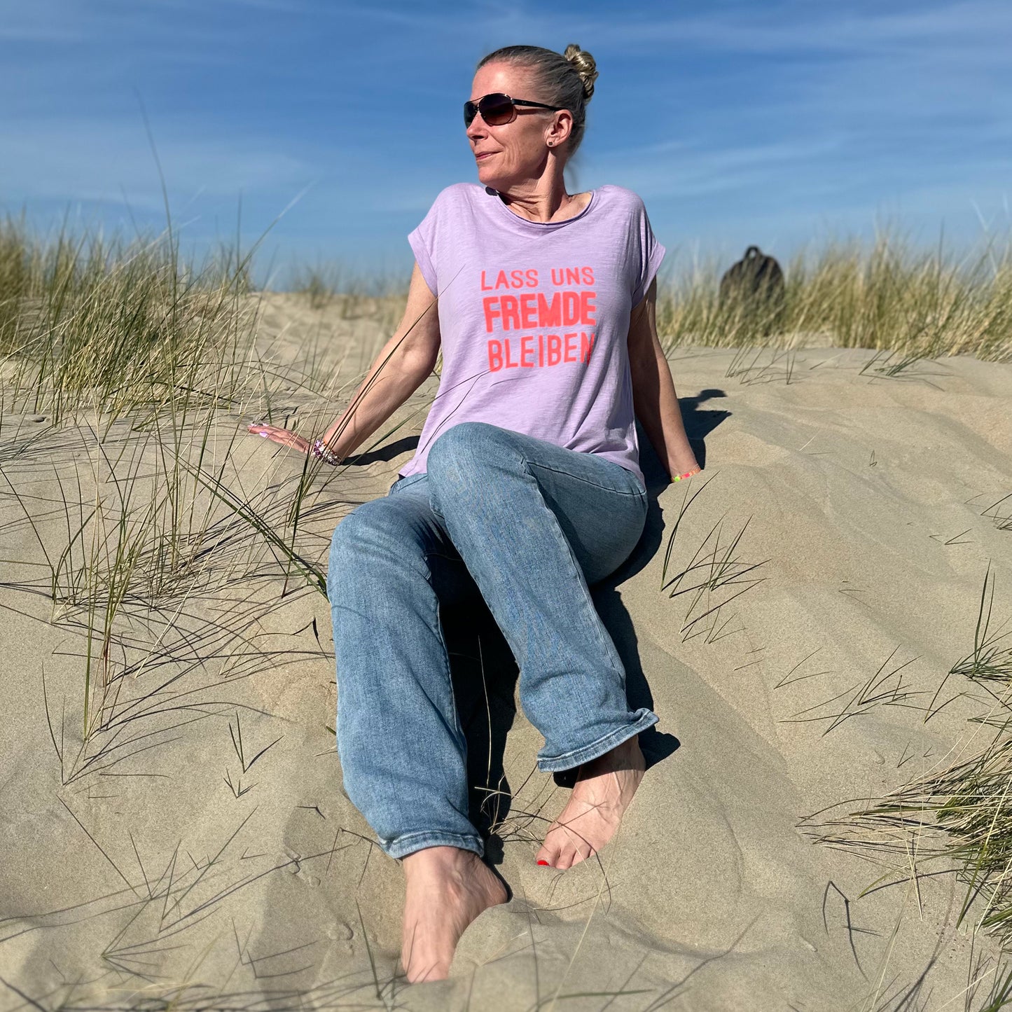 Shirt "FREMDE" (in deiner Wunschfarbe) oneSize