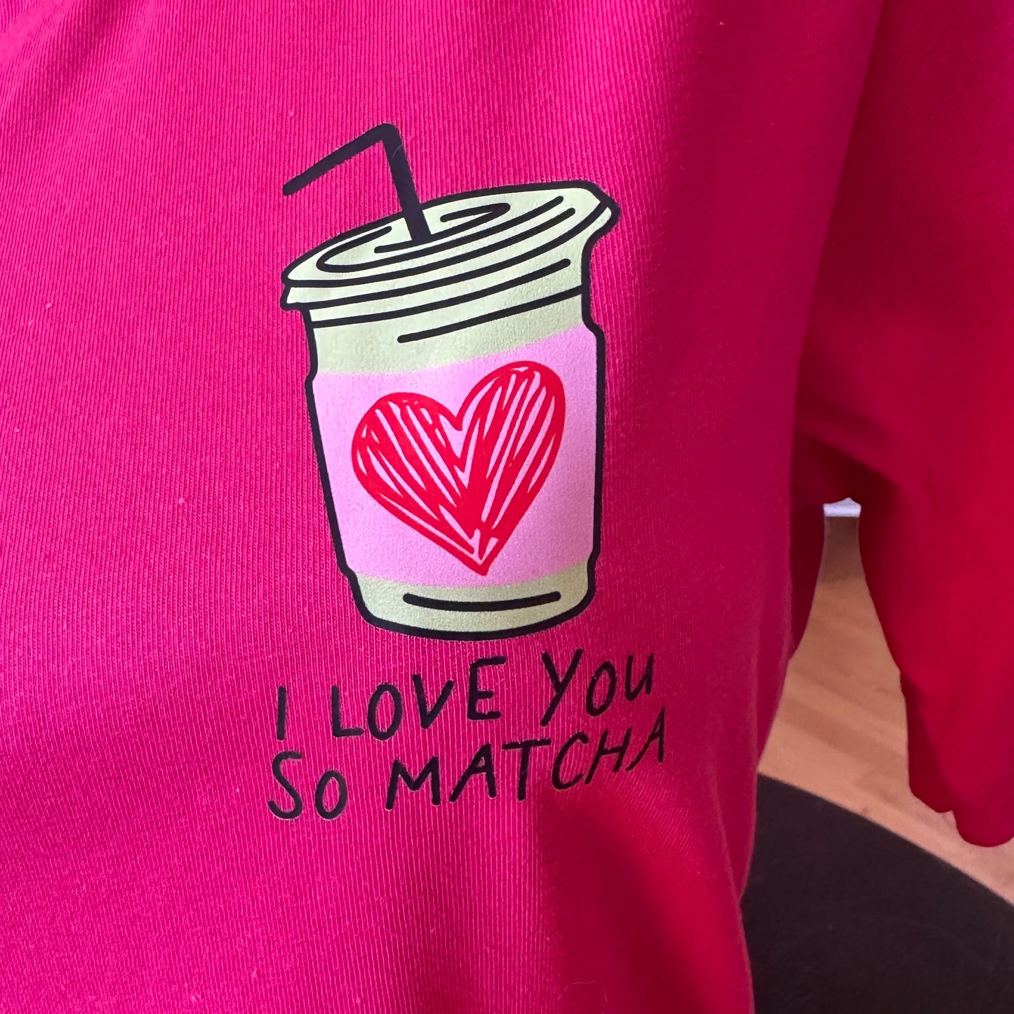 Shirt "MATCHA" pink
