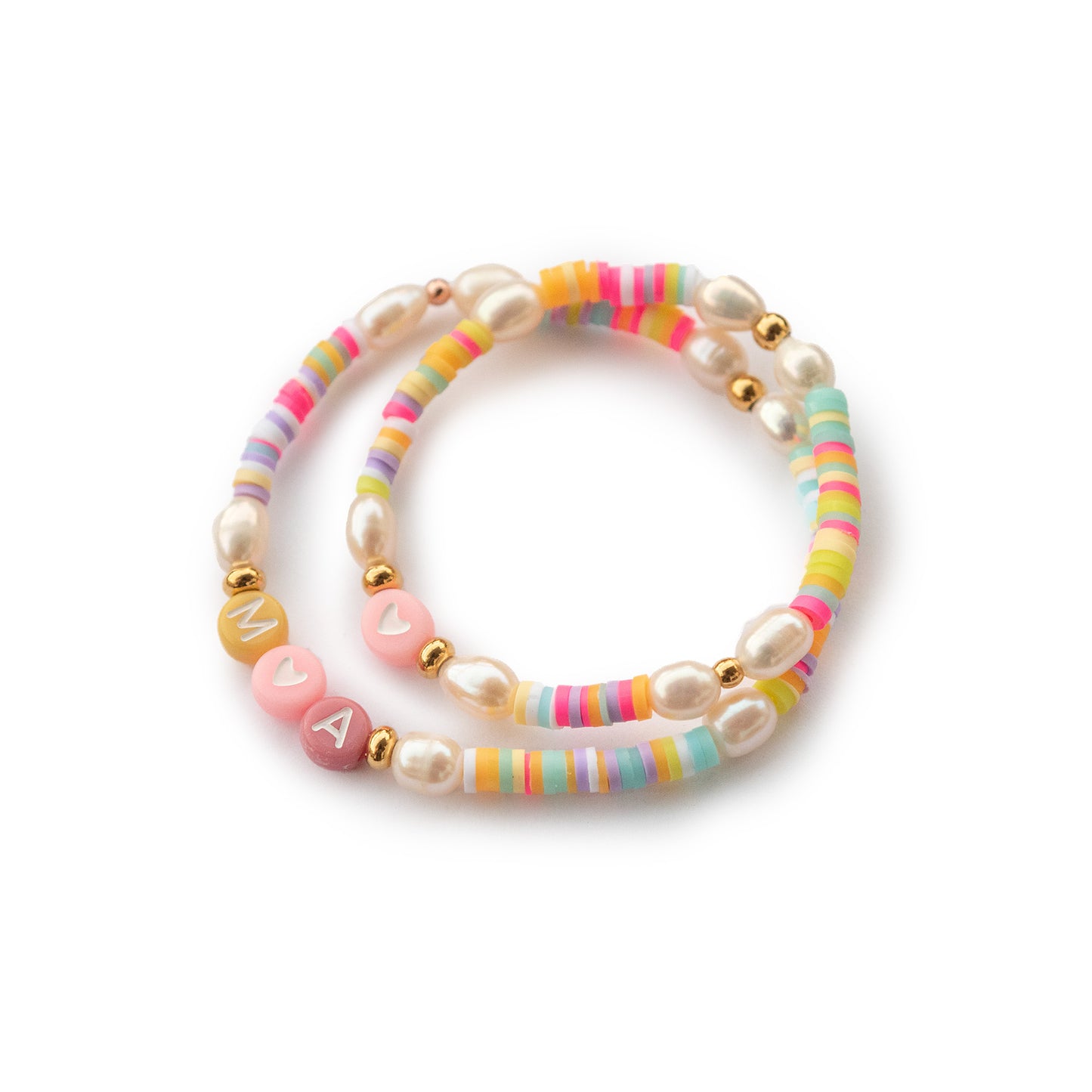 Freundschaftsarmband "mathilda" für Mama+Kind