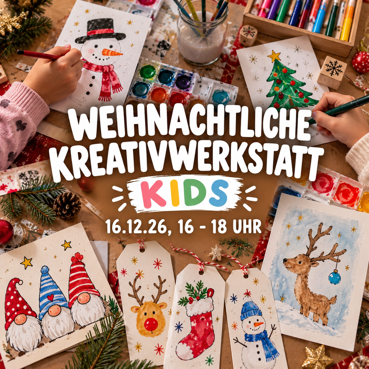WEIHNACHTLICHE KREATIVWERKSTATT KIDS