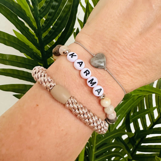 FLOTTER DREIER "beige harmony" (mit Wunschtext)
