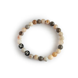 Steinperlenarmband "lisa's schwester" (verschiedene Designs zur Auswahl)