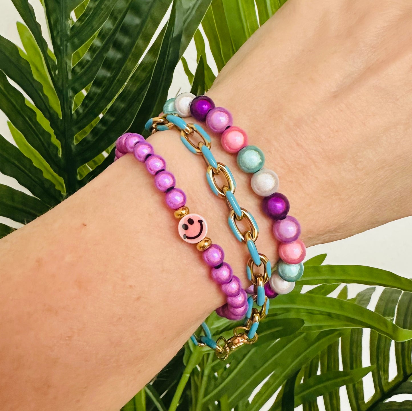 Flotter Dreier "shimmer & smile"