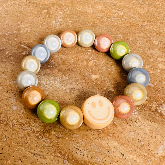 Armband "MAGICsmile" mit 3D Effekt (in Wunschfarbe)