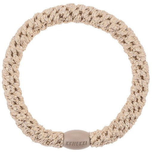 KKNEKKI (Haar)Band (BEIGE GLITTER)