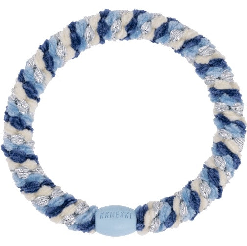 KKNEKKI (Haar)Band (BLUE SILVER GLITTER)