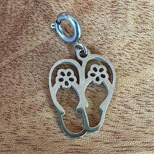 Charm "FlipFlops" (in Gold oder Silber)