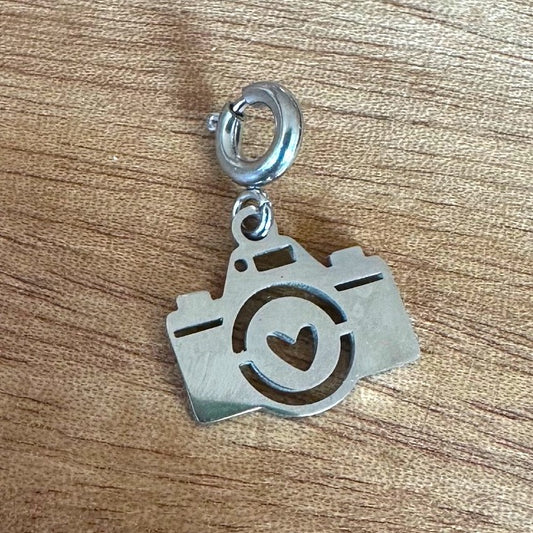 Charm "Kamera" (in Gold oder Silber)