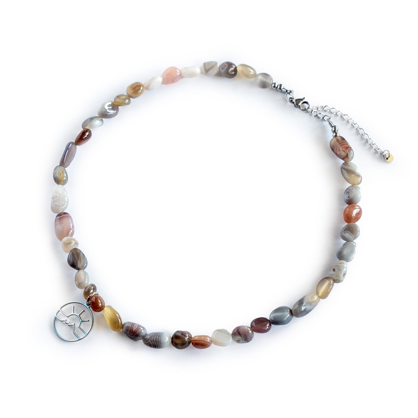 Choker "holiday" mit Meer,- oder Bergeanhänger