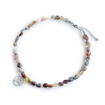 Choker "holiday" mit Meer,- oder Bergeanhänger