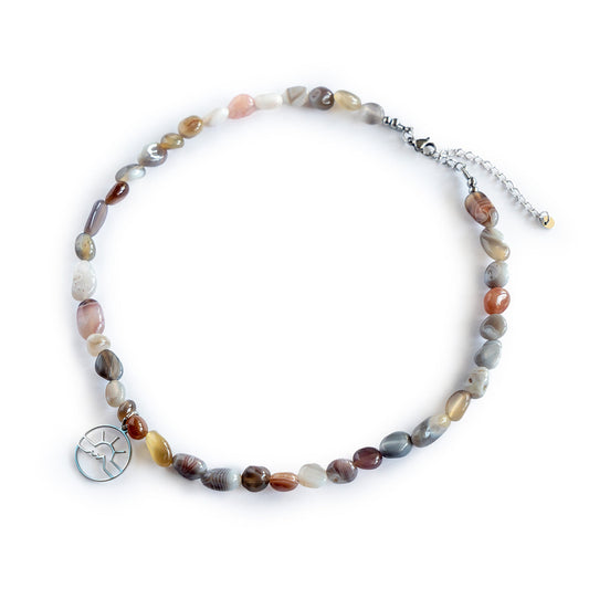 Choker "holiday" mit Meer,- oder Bergeanhänger