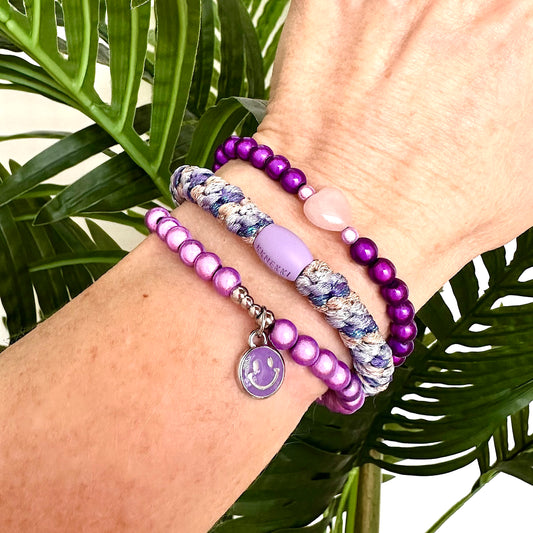 FLOTTER DREIER "happy lilac" (in Gold oder Silber)