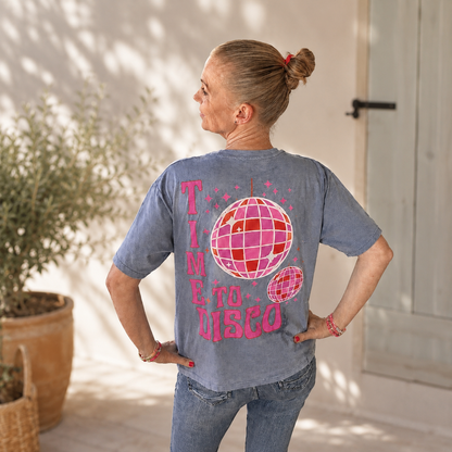 Shirt "DISCO" (BLAU)