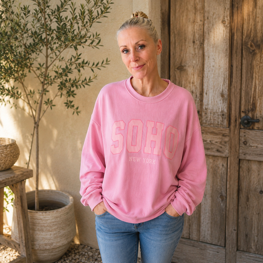 Sweater "SOHO" in rosa