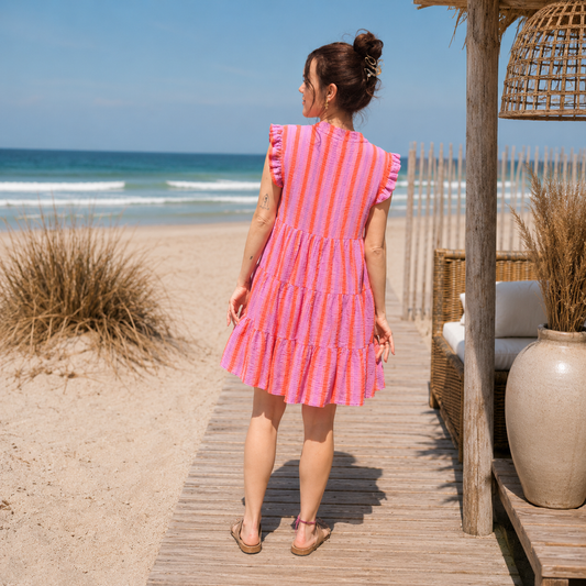 Musselinkleid "LILAC" (oneSize)