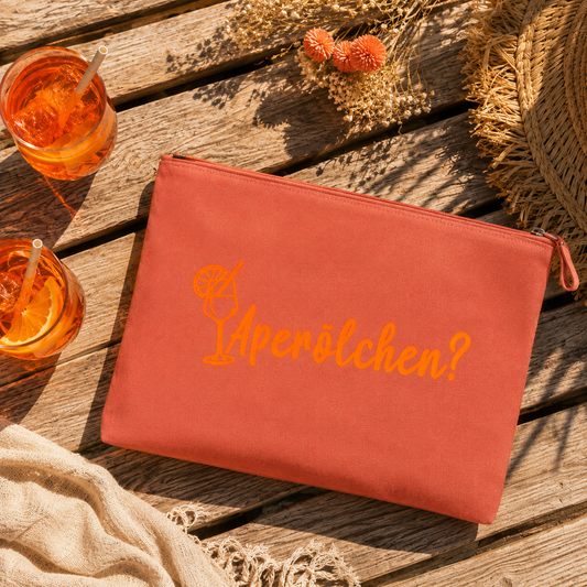 Kosmetiktasche "Aperölchen" (rosa)
