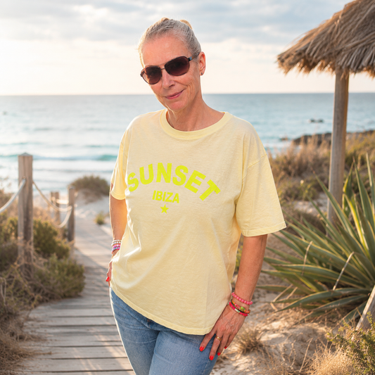 Shirt "IBIZA" Gelb (oneSize)