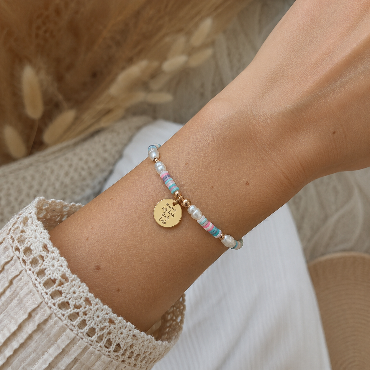 kunterbuntes Perlenarmband "lana"