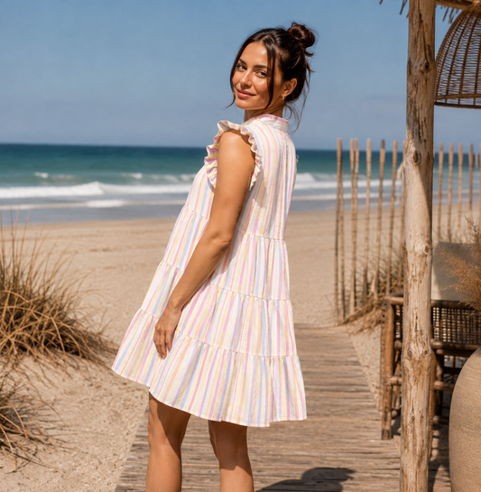 Musselinkleid "BEACH" (oneSize)