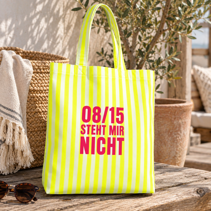 Statementtasche "NEONSTRIPE" l verschiedene Schriftfarben und Sprüche zur Auswahl