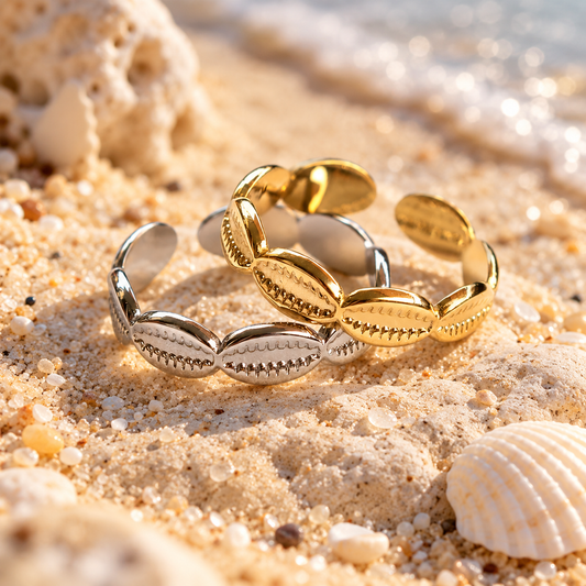 Ring "kauri" I Edelstahl I in Gold oder Silber