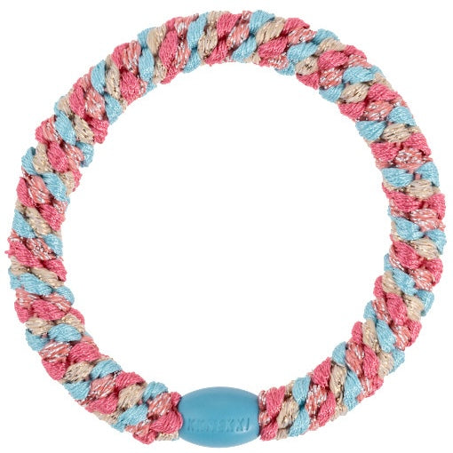 KKNEKKI (Haar)Band (MIX TURQUOISE CORAL GLITTER)