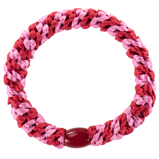 KKNEKKI (Haar)Band (RED BUBBLEGUM STRIPE)