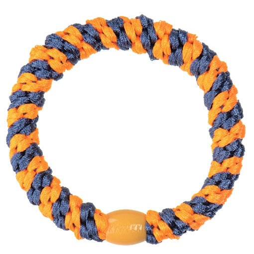 KKNEKKI (Haar)Band (INDIGO NEONORANGE STRIPE)