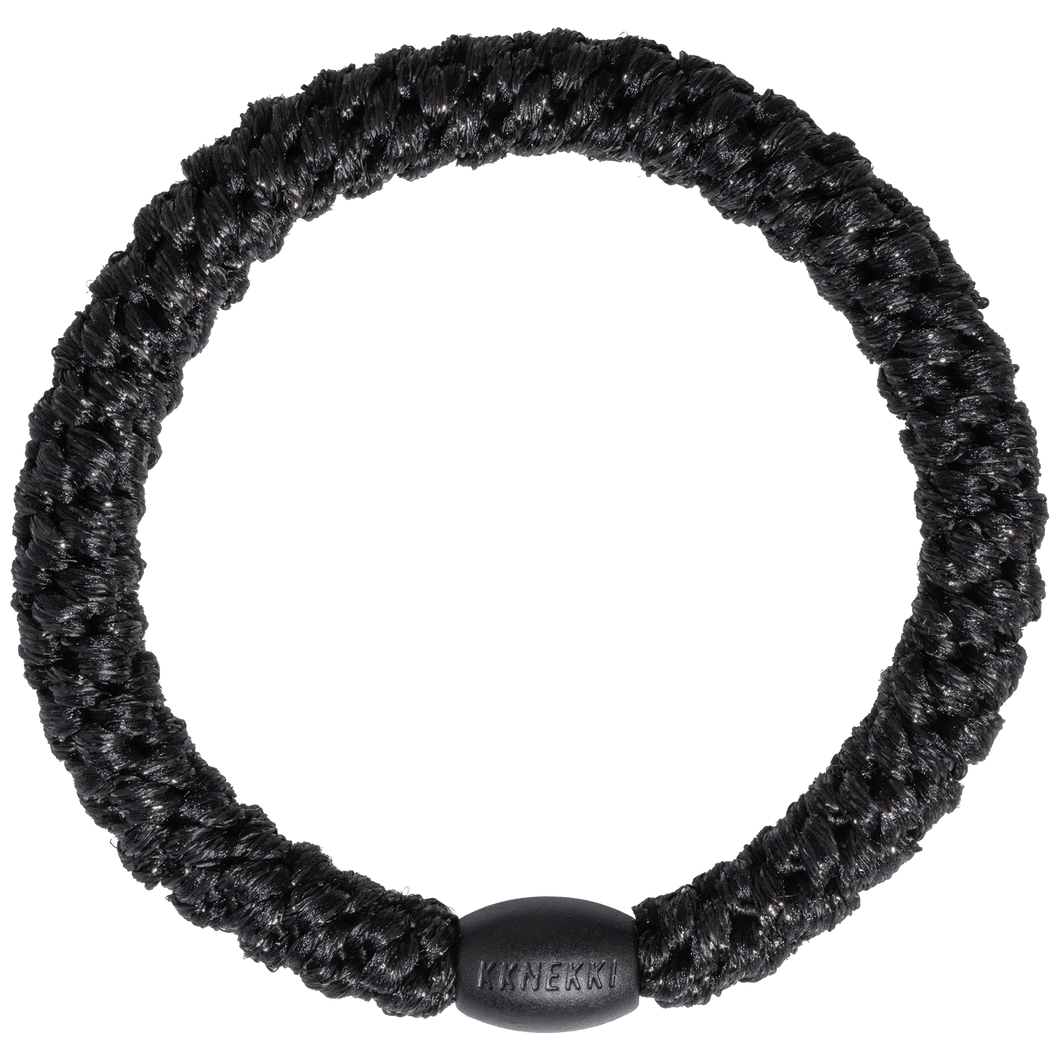 KKNEKKI (Haar)Band (BLACK GLITTER)