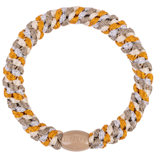 KKNEKKI (Haar)Band (MIX CURRY CAMO SILVER GLITTER)