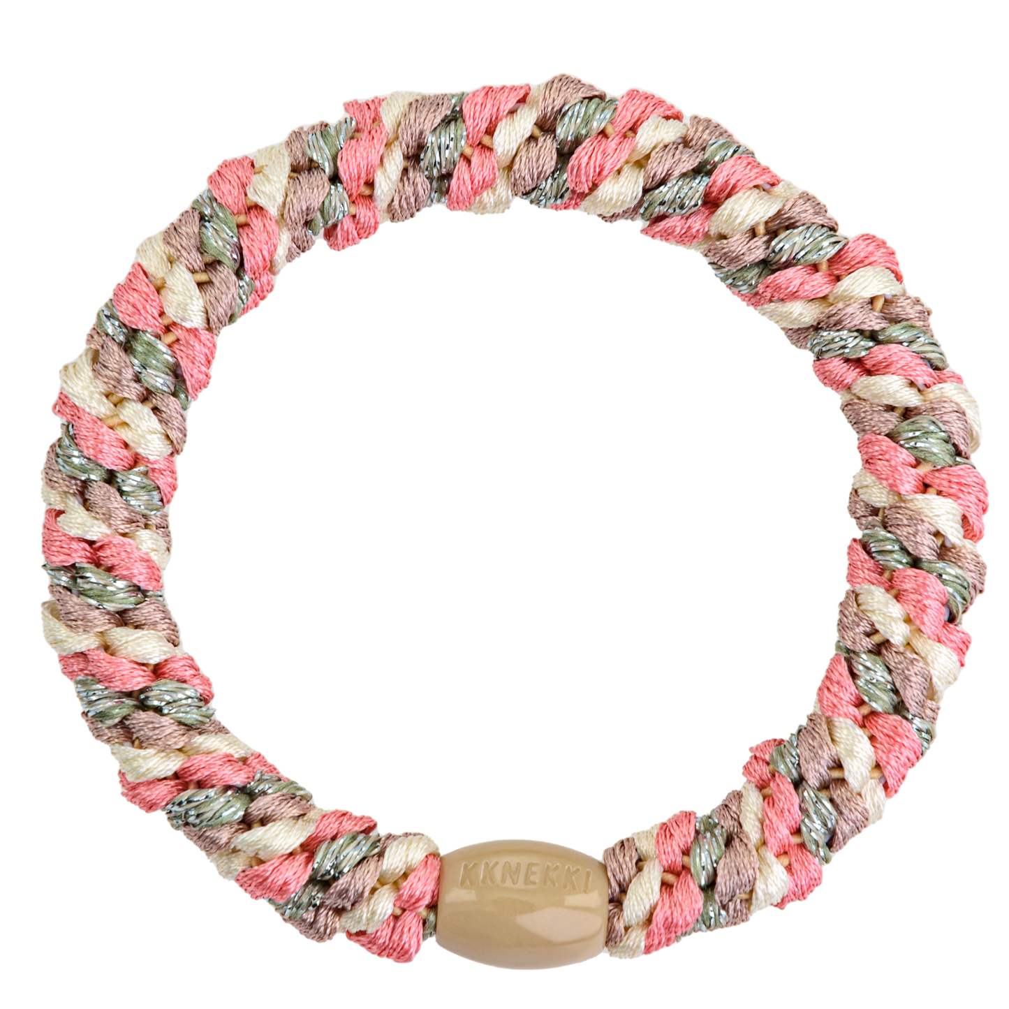 KKNEKKI (Haar)Band (MIX FADED ROSE -DUSTY GREEN)