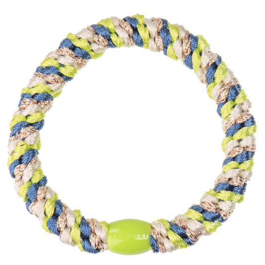 KKNEKKI (Haar)Band (MIX INDIGOLIME GLITTER)