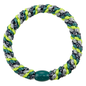 KKNEKKI (Haar)Band (NEON YELLOW GREEN GLITTER)