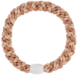 KKNEKKI (Haar)Band (ROSEGOLD GLITTER POWDER STRIPE)