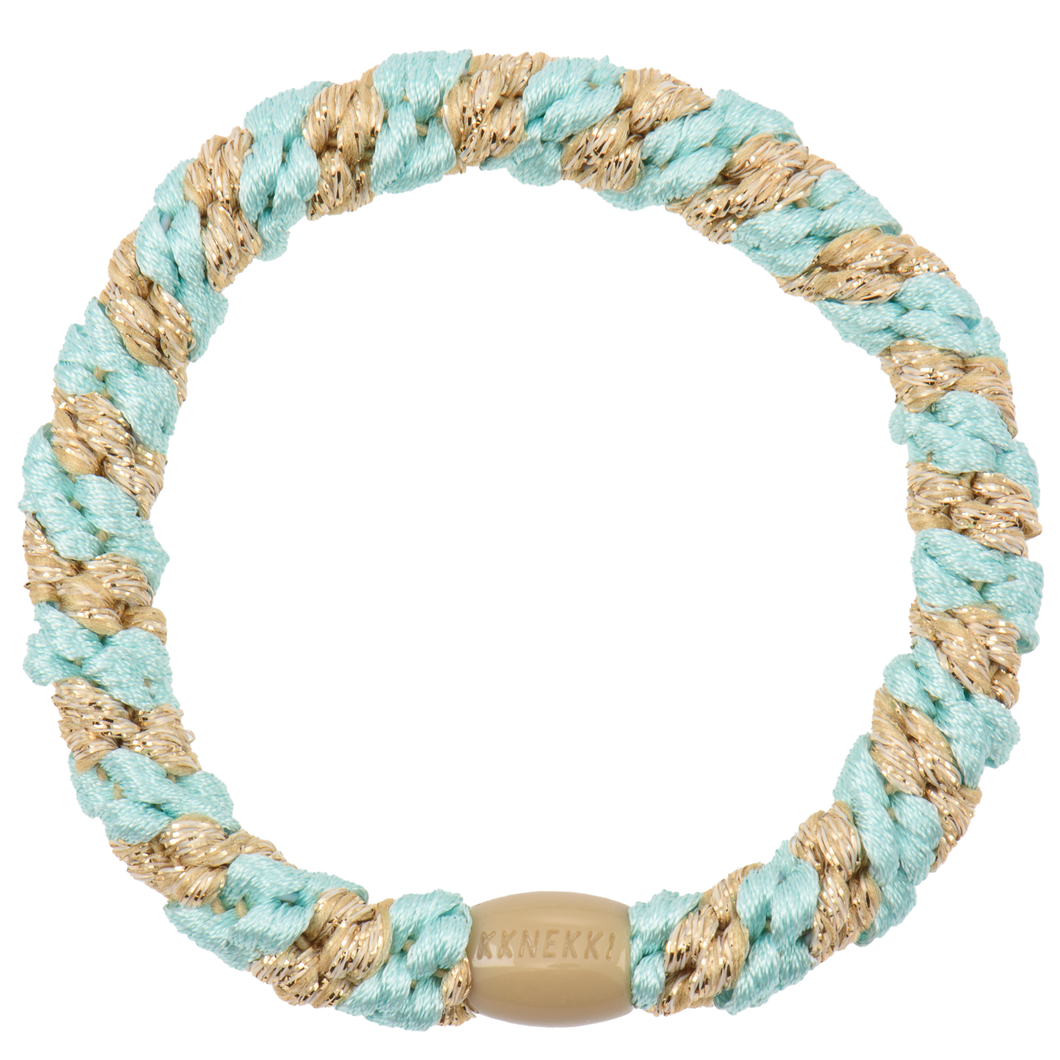 KKNEKKI (Haar)Band (PEPPERMINT BEIGE GLITTER STRIPE)