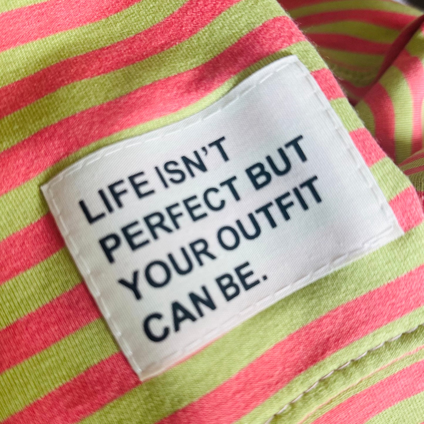 Leichter Sweater "LIFE" Kiwi-Pink/Beere (oneSize)