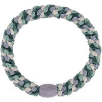 KKNEKKI (Haar)Band (MIX GREEN SILVER GLITTER)