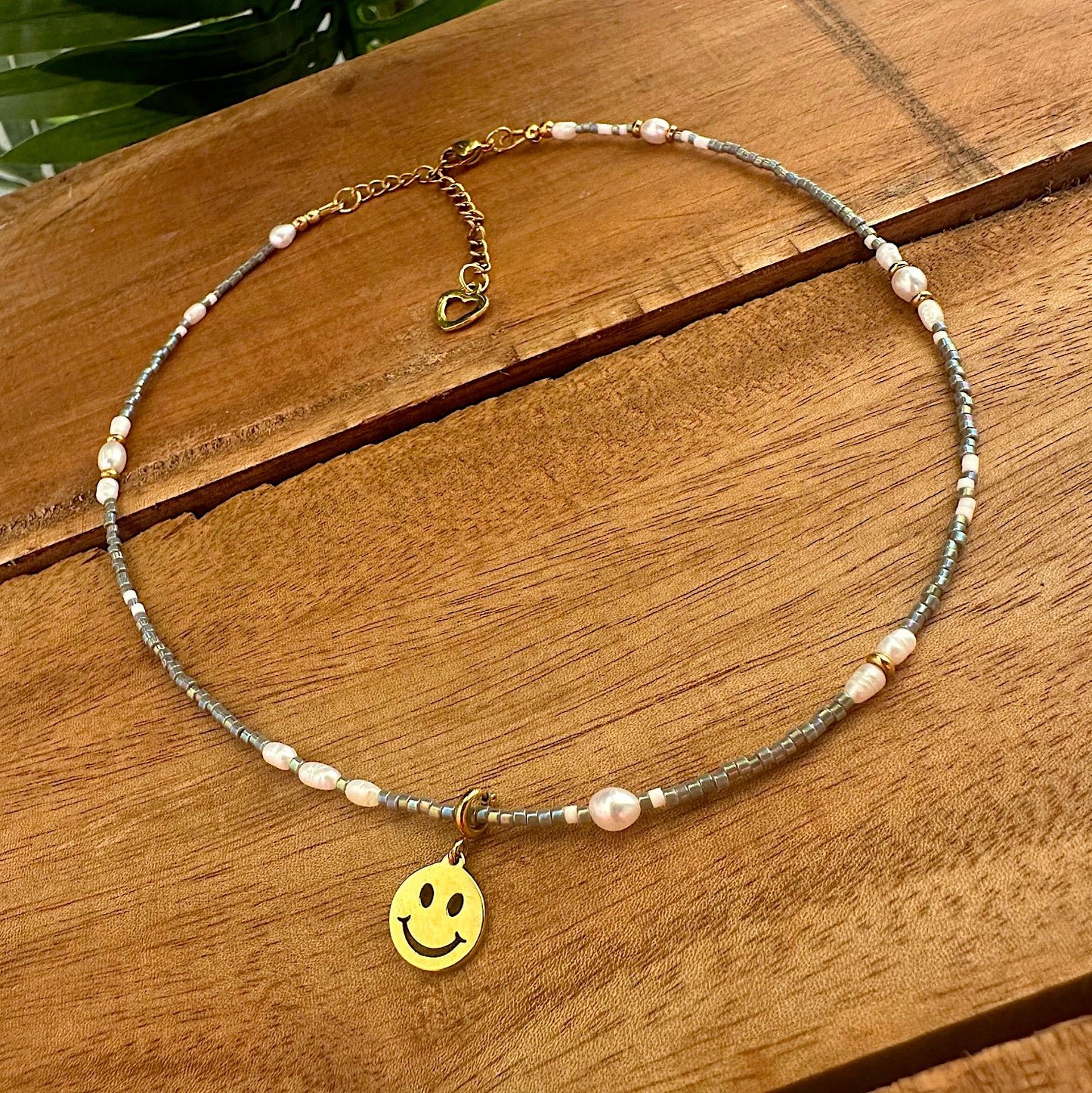 Wechselchoker "Mermaid Glow" in gold oder silber (mit Wechsel-Wunschanhänger)